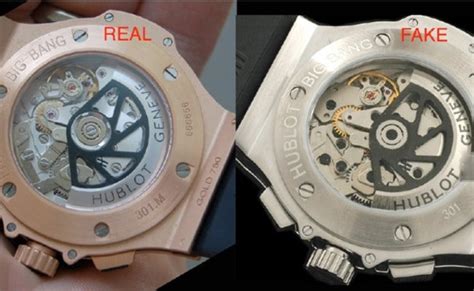 how to spot a fake vs real hublot watch|genuine hublot watches.